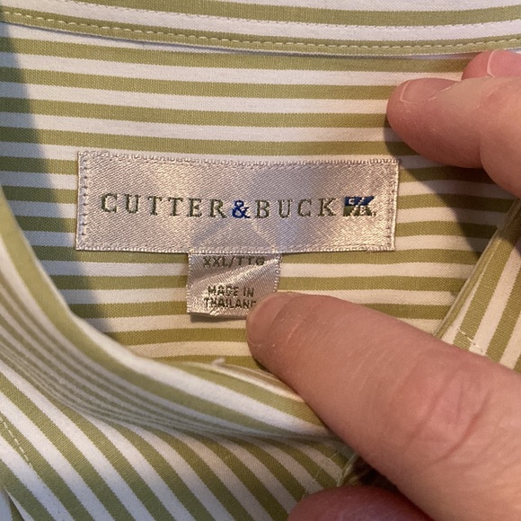 Cutter & Buck men’s XXL striped dress shirt - Picture 3 of 3
